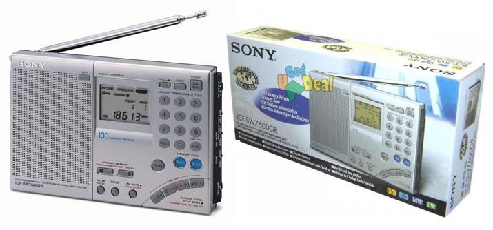 SONY ICF-SW7600GR - Всеволновый радиоприемник купить